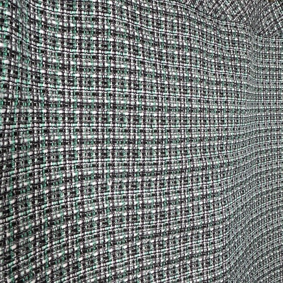 Evan Picone‎ Womens Tweed Pencil Skirt Size 10 Black Green White Career - Picture 2 of 6